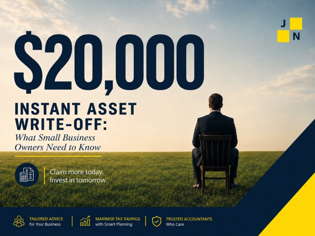 Proposed permanent $20,000 instant asset write-off for Australian small businesses